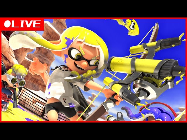 【生放送】スプラトゥーン3   初見様大歓迎