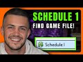 How To Find Game File Location of Schedule 1 (Step By Step)