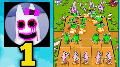 Merge Defence Ban Ban Fusion All Levels Android and iOS Gameplay Part 1