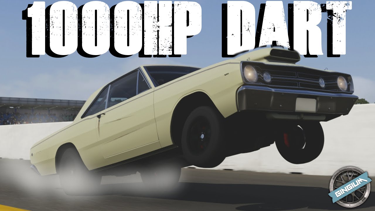 1968 Dart HEMI Super Stock || 1000HP DRAG/WHEELIE || Forza 6 - YouTube