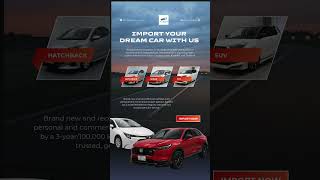 IMPORT YOUR DREAM CAR WITH US
