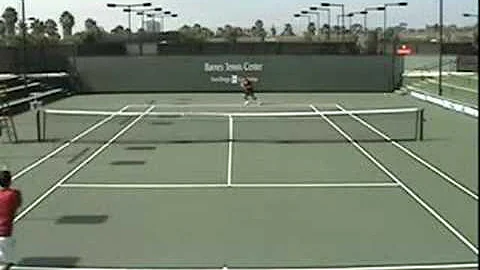 Tennis Match - Alex Frakes & Nikolai Karnopp