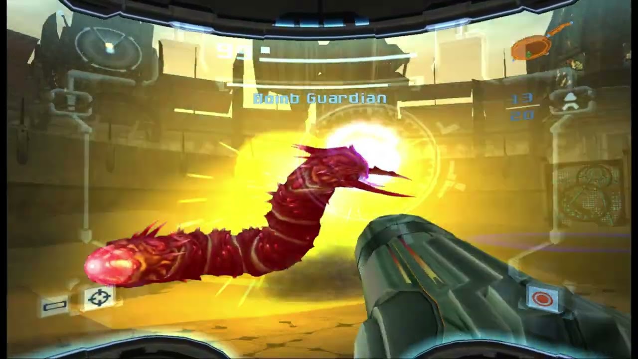 Metroid Prime 2 - Bomb Guardian quick kill