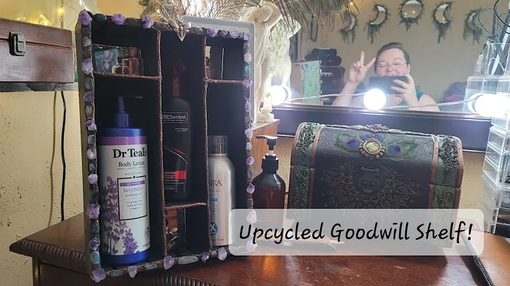 Faerie Goodwill Shelf Upcycle