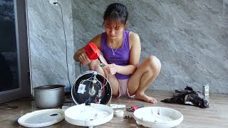 : Repair severely damaged electronic rice cookers, genius at repairing electrical equipment