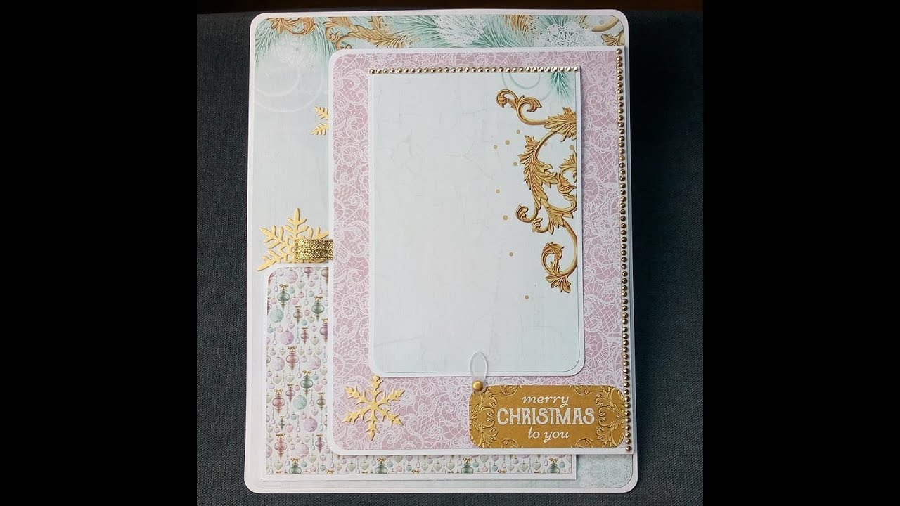 TUTO ALBUM DE NOËL 10 ème et dernière page #10 scrapbooking tiendas