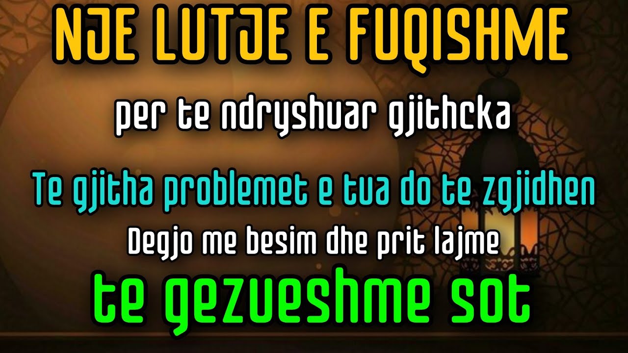 Lutja e Fuqishme që Ndryshon Gjithçka – Zgjidhje, Bekime dhe Lajme të Gëzueshme Sot