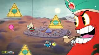Cuphead Djimmi The Great Expert Mode, S Rank, No Damage, No Charm, Secret Phase