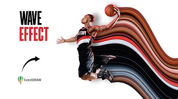 How To Create Wave Effect in Coreldraw - Best For Beginners - Ahsan Sabri