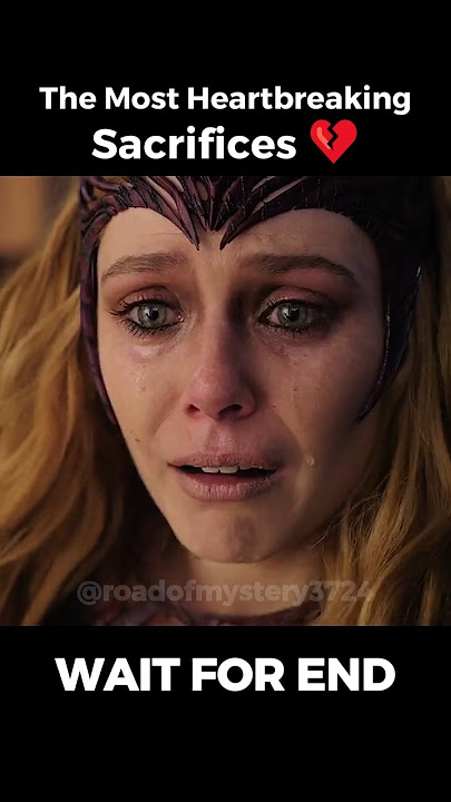 Most Heartbreaking Sacrifices 💔 #shorts #marvel #mcu #avengers