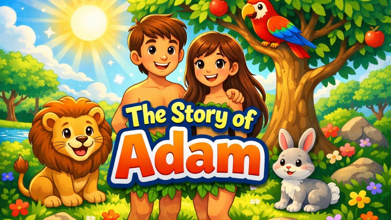The Book of Adam for Kids | Bible Story of Adam and Eve Made Easy