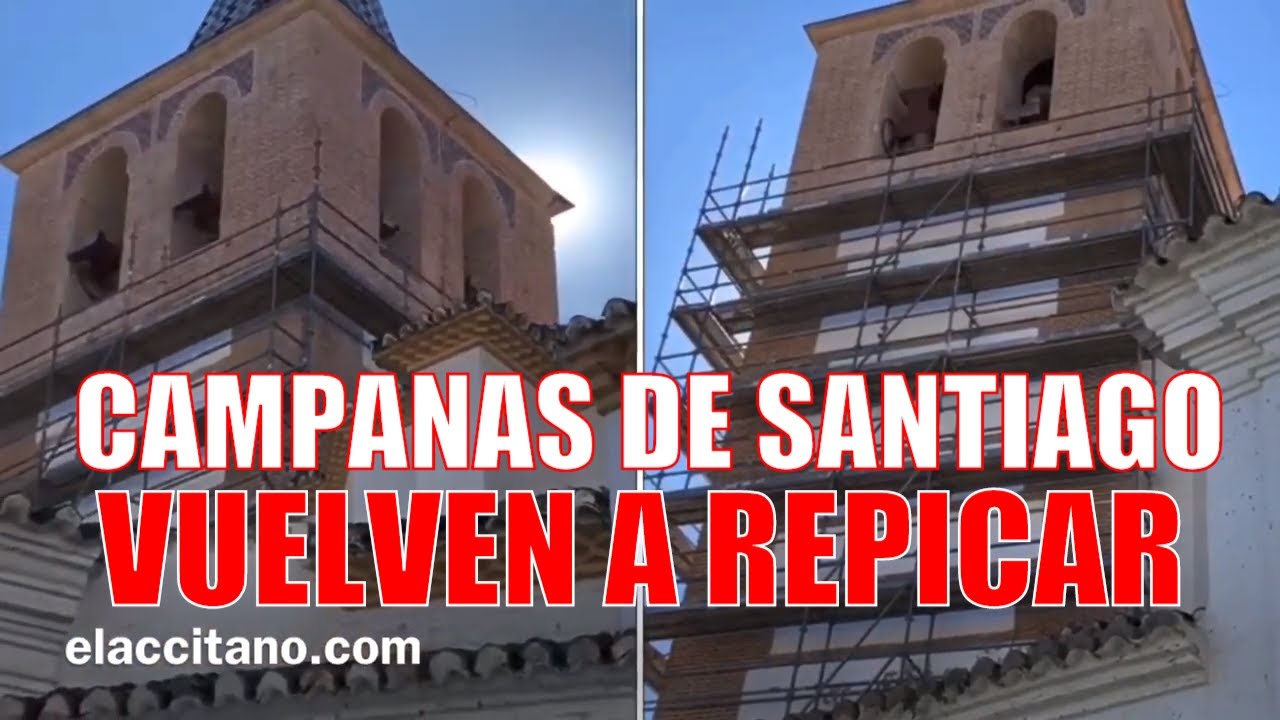 Las campanas de SANTIAGO en GUADIX vuelven a repicar