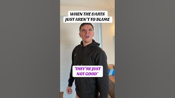 WHY DOES THIS SEEM TO HAPPEN TO ME!?!? #darts #heyzy_darts #pdc #unlucky #skit