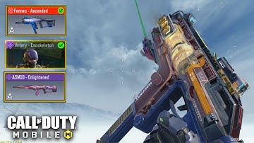 FULL SPIN ON ASCENDED MYTHIC DROP | MYTHIC FENNEC ASCENDED & ARTERY EXOSKELETON | CODM | SEASON 4