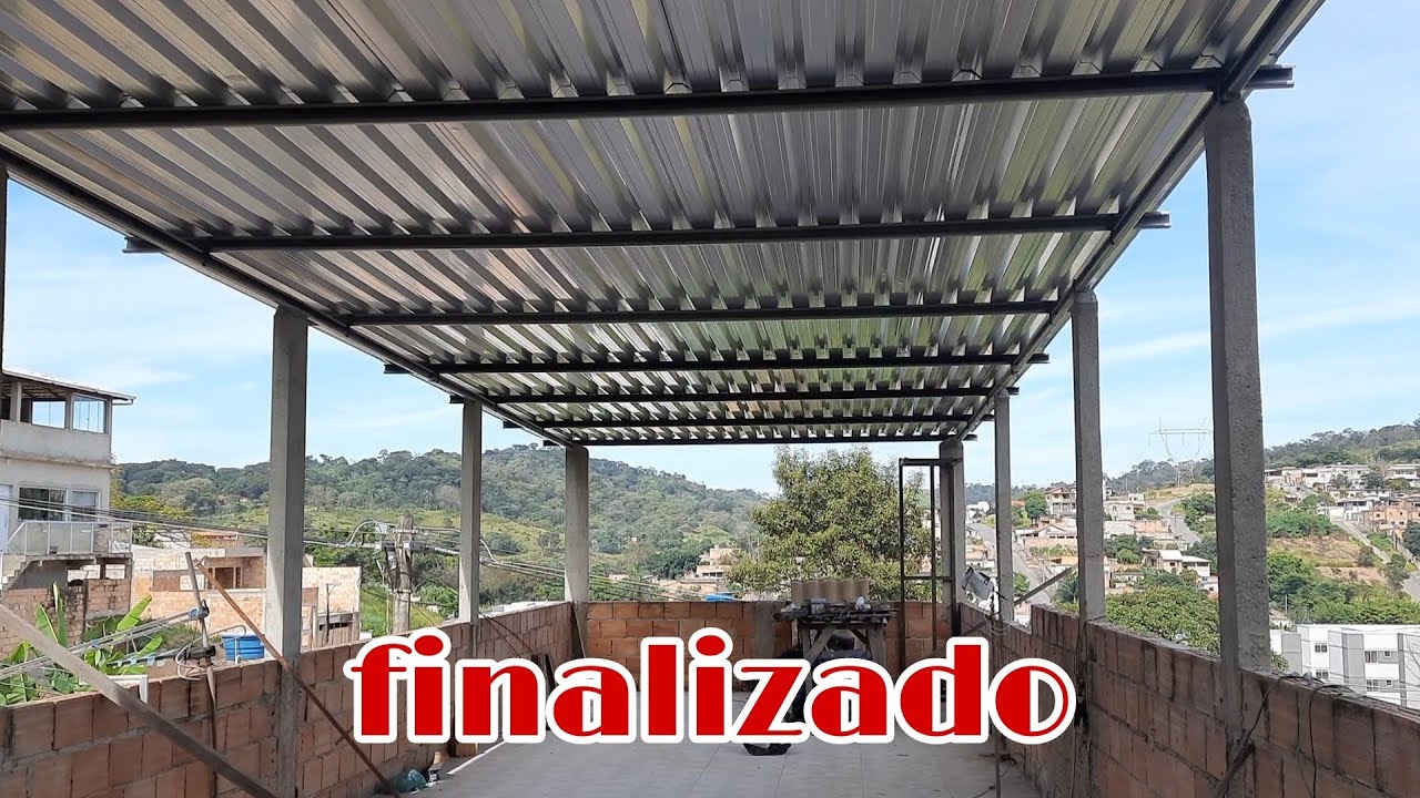 🔴TELHADO GALVANIZADO PARTE FINAL