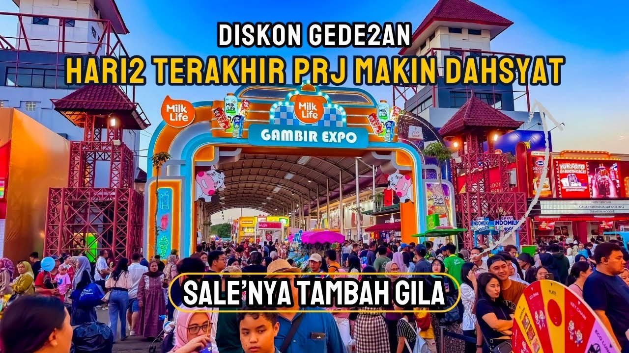 PRJ KEMAYORAN 2025 MENJELANG PENUTUPAN..WAJIB CEK DULU ULASAN DISKON PRJ 2025..! JAKARTA FAIR 2025