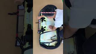 EKR custom black and red seat cover for Honda Fit installation