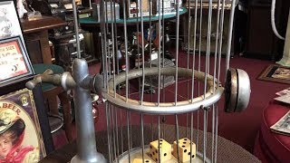 1940's Casino Chuck-A-Luck Gambling Cage FOR SALE $475