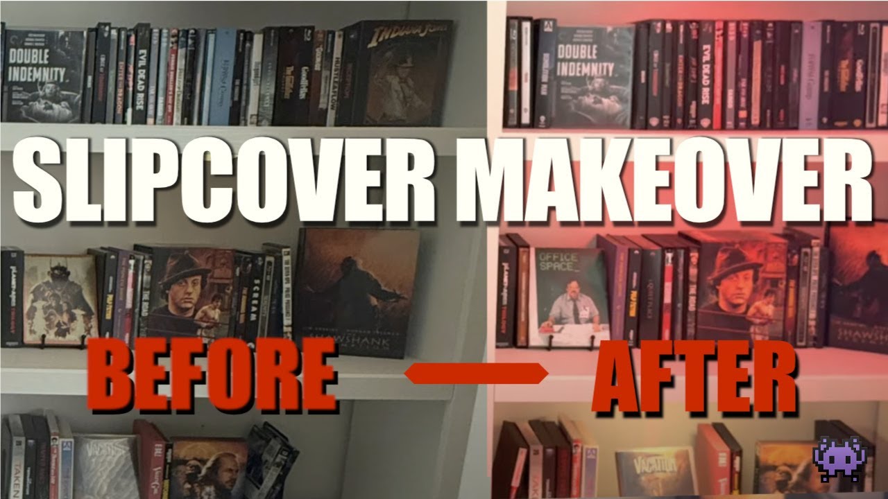 Slipcover Upgrade — Transforming My Blu-ray Shelf to Perfection