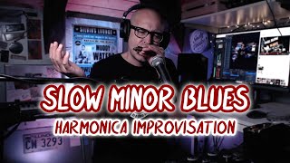 Celebrity SLOW MINOR BLUES harmonica improvisation Net Worth