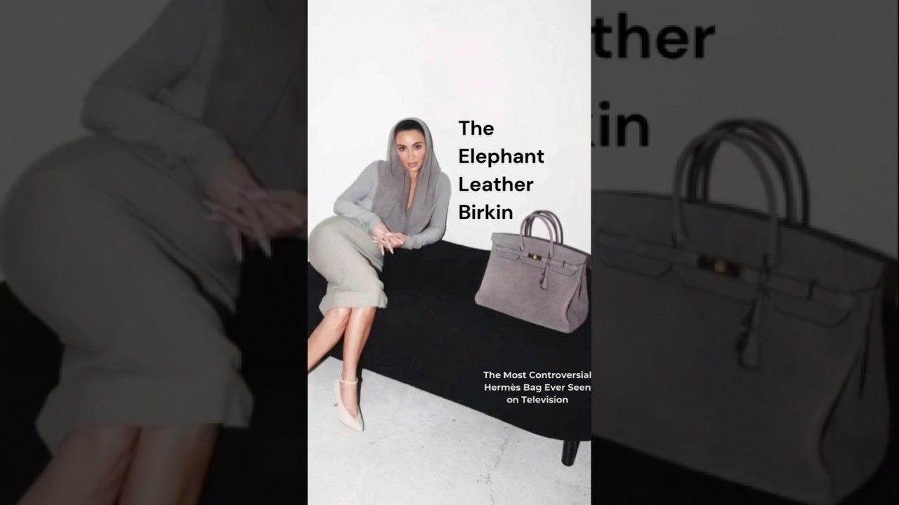 Kim Kardashian reveals the truth about her controversial elephant Birkin bag 