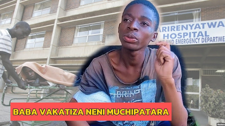 Baba Mpostori vakatiza neni muChipatara pakanzi ndiDamburwe ruoko |Vaiti vanonamata ndipore