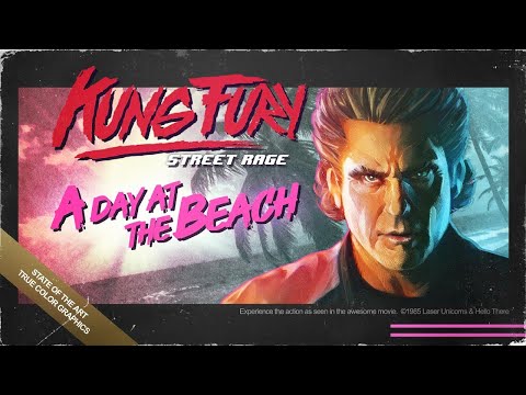 Kung Fury: Street Rage -  DLC "A Day at the Beach" Launch Trailer
