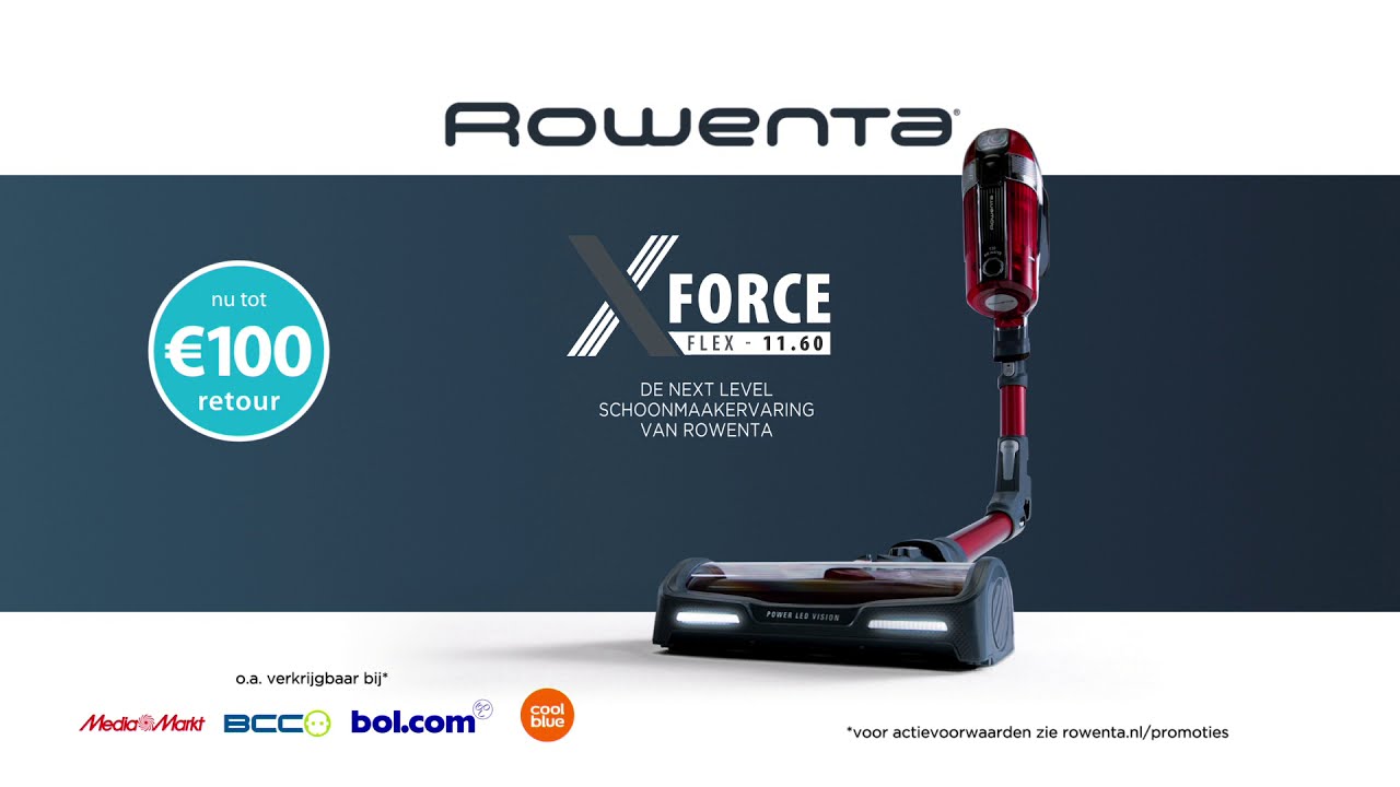 Rowenta X-Force Flex 11.60 - 5 sec spot - YouTube