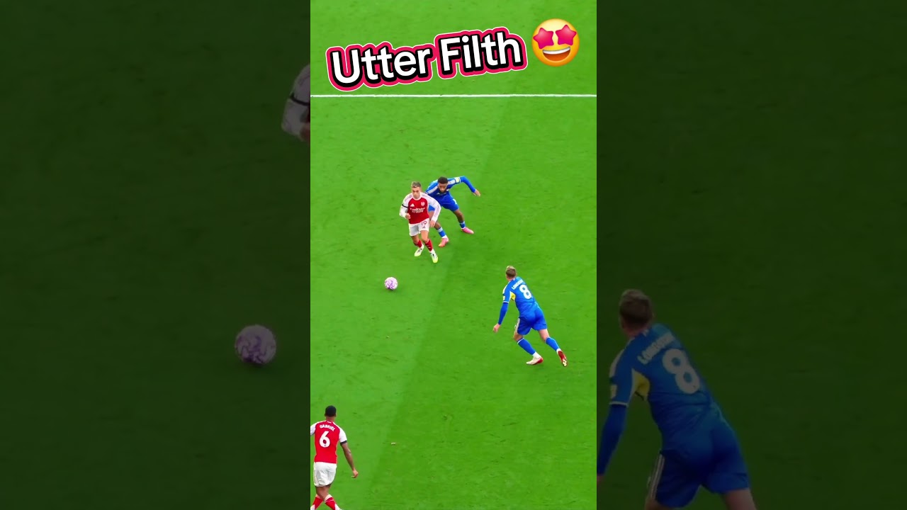 Leandro Trossard with the cleanest nutmeg 🤣 