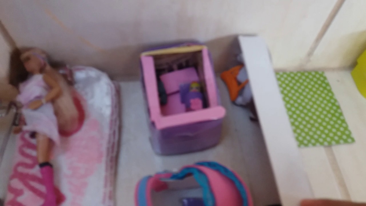 Tour pela minha casa da barbie pronta totalmente diferente