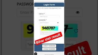 bihar stet result kaise check kare 2026 #bsebcenter #stetresult