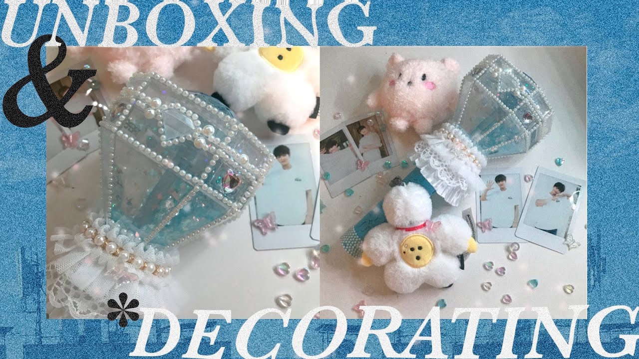 VLOG 03 | 💎 Unboxing & Decorating Treasure Lightstick 💎