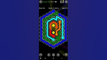 How To Solve Flow Free Hexes Courtyard Spin Level 48 9x11 Board Walk Through Solution Walkthrough