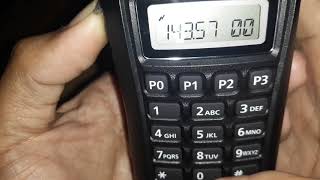 Cara setting radio HT ICOM IC-F3033T