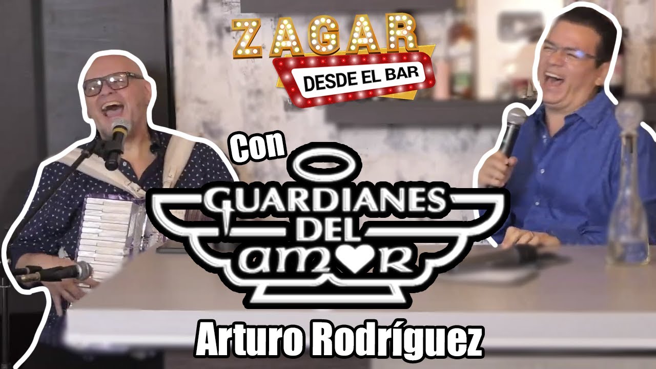 Zagar desde el bar con Guardianes del Amor