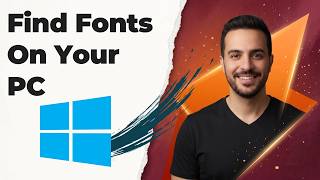 How To Find Or Look At All Fonts On Your Pc easy Windows Guide