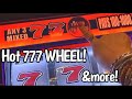 Hot 777 Wheel, Triple Cherries, 3X RED Hot 7s Spit-Fire, & more!