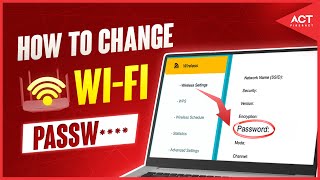 How to Change 🛜  Wi-Fi Password | Step by Step - Act Fibernet #actfibernet screenshot 1