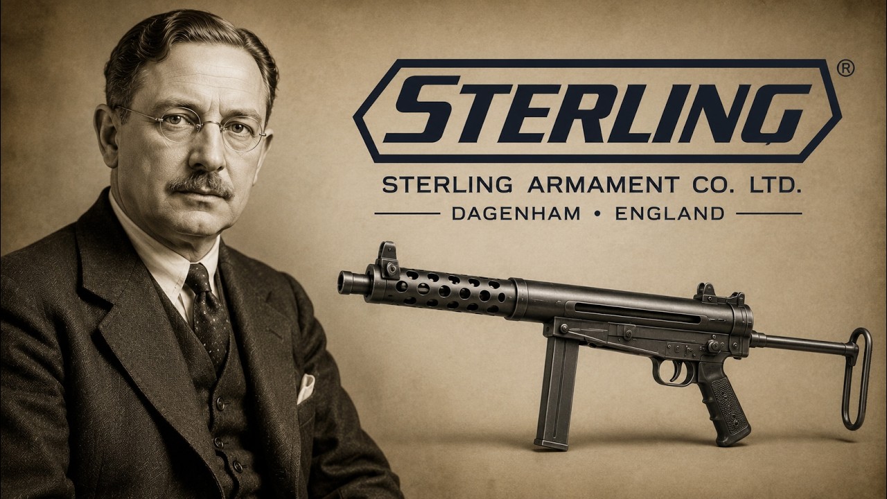 How The Sterling SMG Replaced The Sten And Became A Legend - YouTube