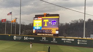 #8 Tennessee, Dean Curley put on home run derby in 15-5 victory over Kansas State