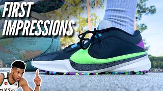 Nike Zoom Freak 5: First On Court Impressions