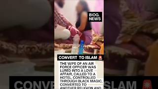 The wife of an Air Force was lured into a love affair called to hotel converted religion and raped
