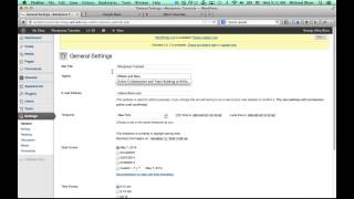 WordPress Tutorial 14: Changing Site Title and Subtitle
