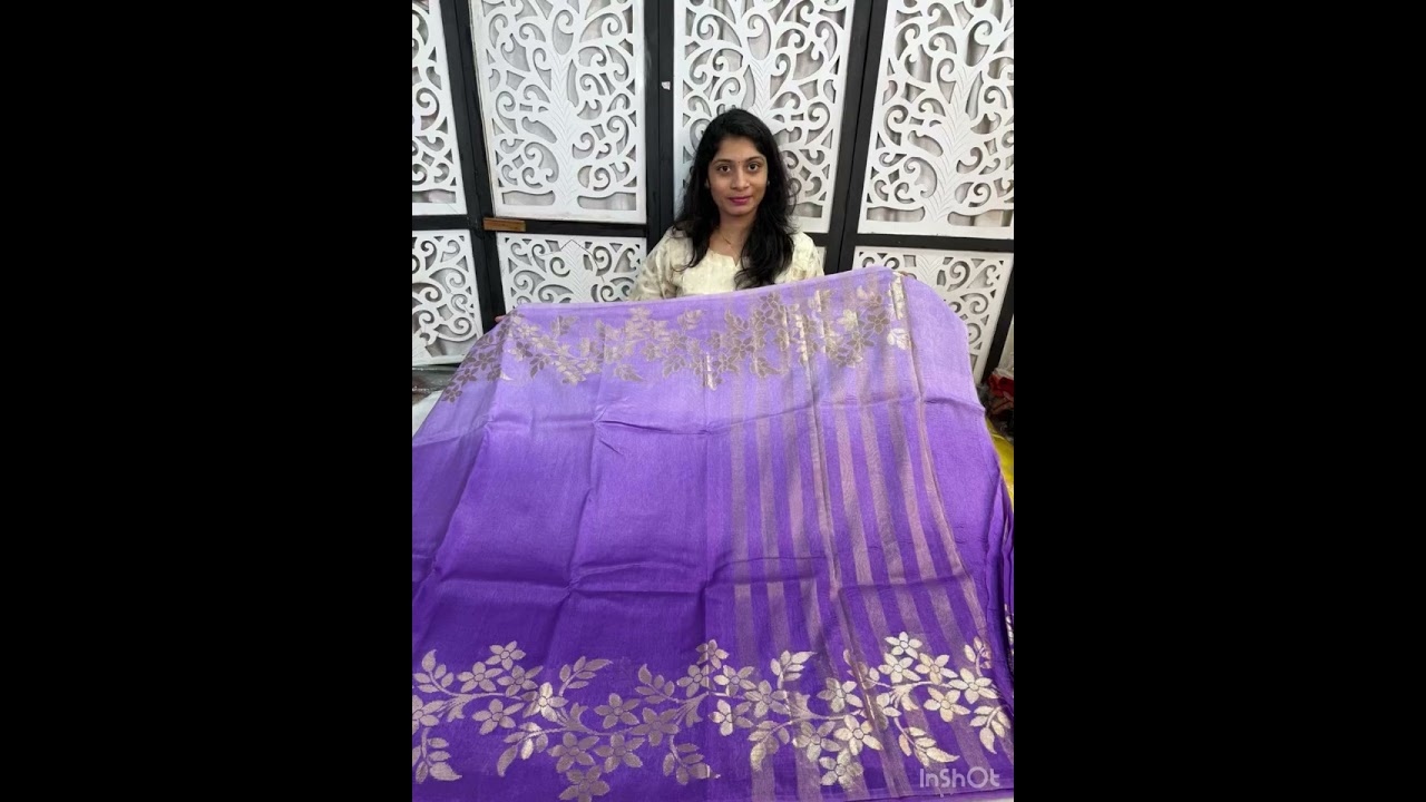 9000375730||🌷Gorgeous and Fancy Shaded Jamdhani sarees with both sides weaving borders lines pallu