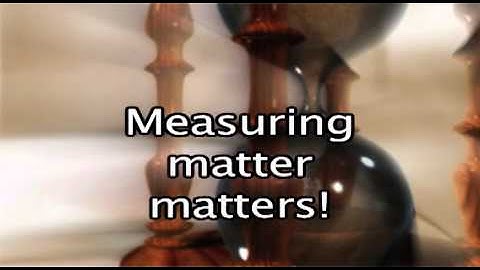 Measuring Matter Song - Science Music Video