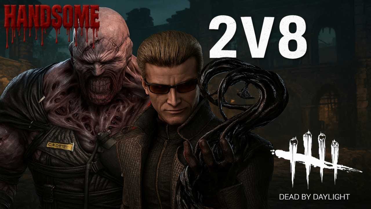 Dead by Daylight - 2v8 - Wesker - YouTube