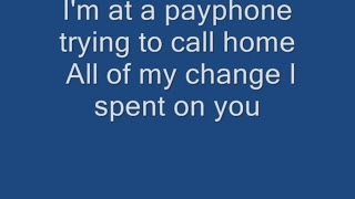 Maroon 5 ft. Wiz Khalifa - Payphone Lyrics
