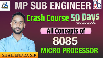 MICROPROCESSOR 8085 ALL CONCEPTS SHORT TRICKS BY SHAILENDRA SIR