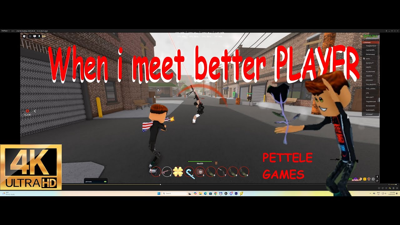 Эпический бой 1 на 1 против профессионала — я не сдался! (Roblox Ohio)