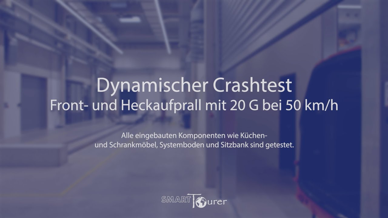 Smarttourer Campervan // Crashgeprüfte Sicherheit trifft auf Funktionalität und Lifestyle!